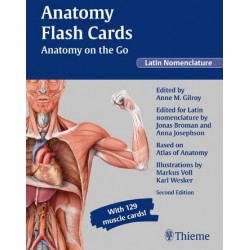 Gilroy, Anatomy Flash Cards, Latin